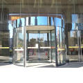 CE approved elegant 2 wing automatic glass revolving door with high quality